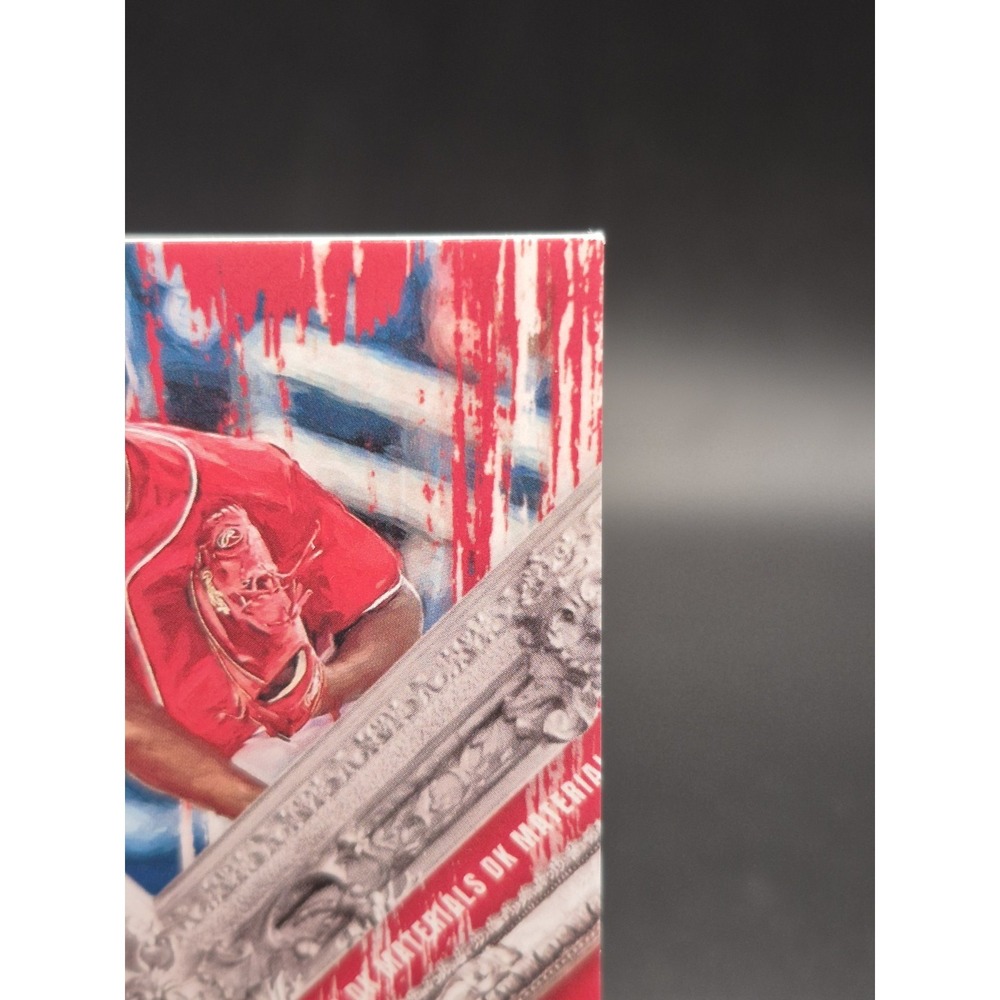 2022 Diamond Kings Baseball Joan Adon #DKM-JA Draft Kimgs Materials Purple /20 - Picture 8 of 10